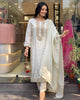 Women Embroidered PURE Viscose Jacquard  kurta set