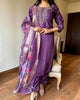 Women Embroidered PURE Viscose Jacquard  kurta set 1